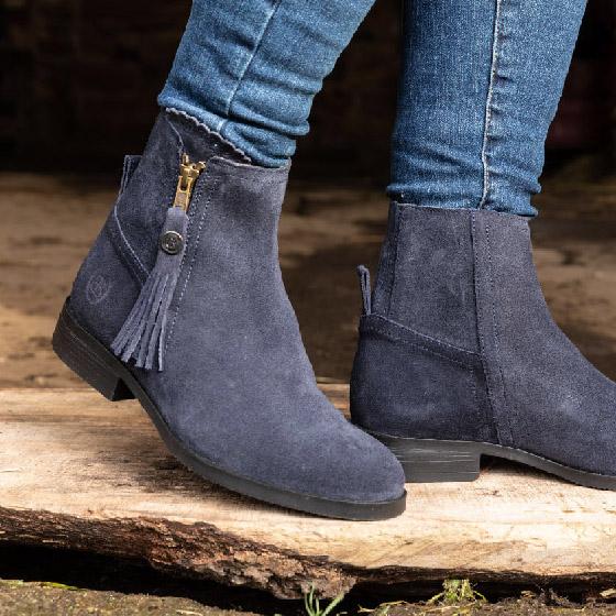 Venice Suede Ankle Boots
