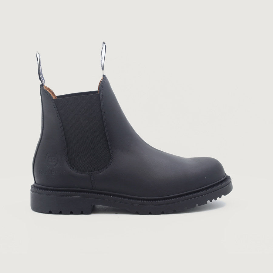 Detroit Steel Toe Cap Work Boots - Black in 360 degrees