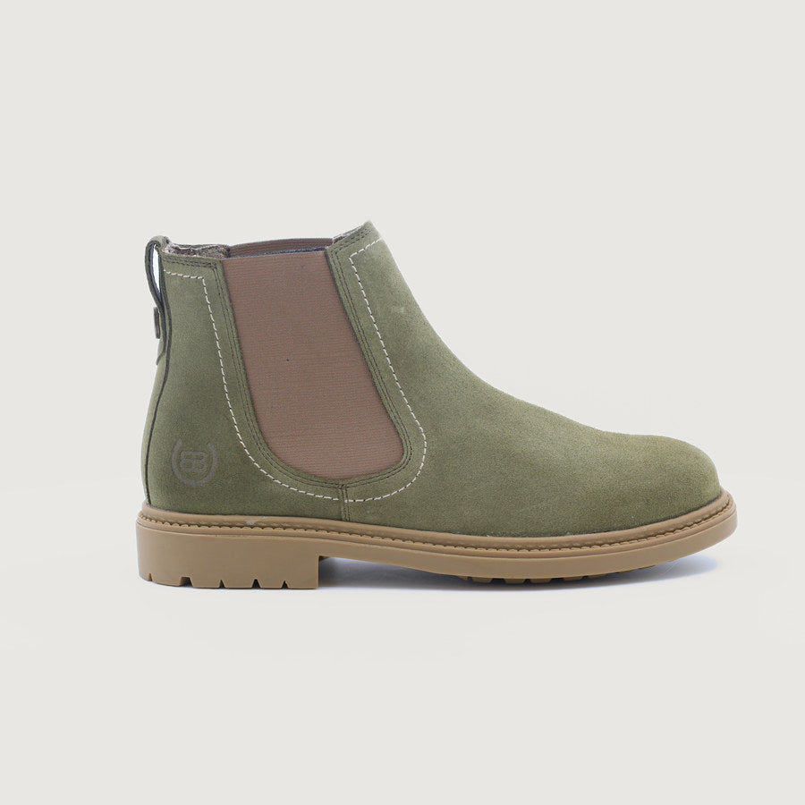 Toddy Short Boot - Sage Green in 360 degrees