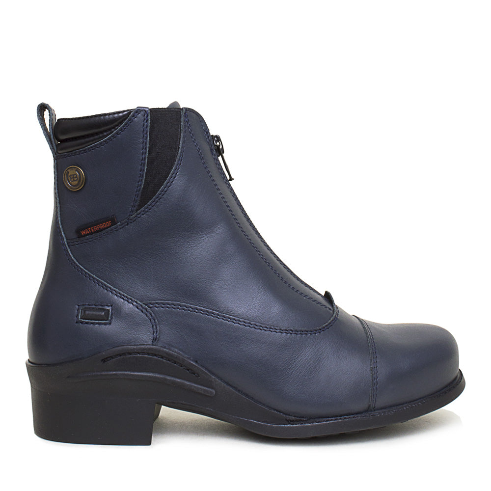Idaho Storm Waterproof Jodhpur Riding Boots Navy