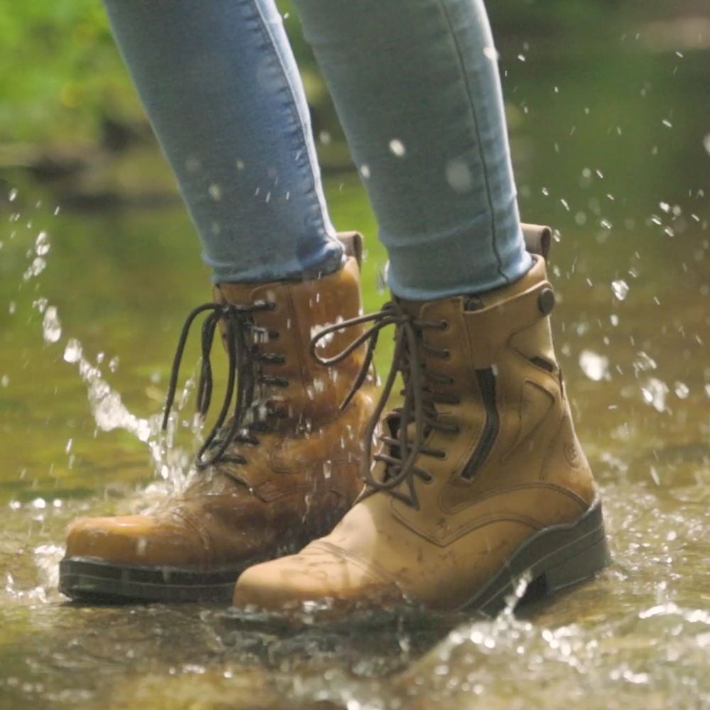 Waterproof walking and riding boots
