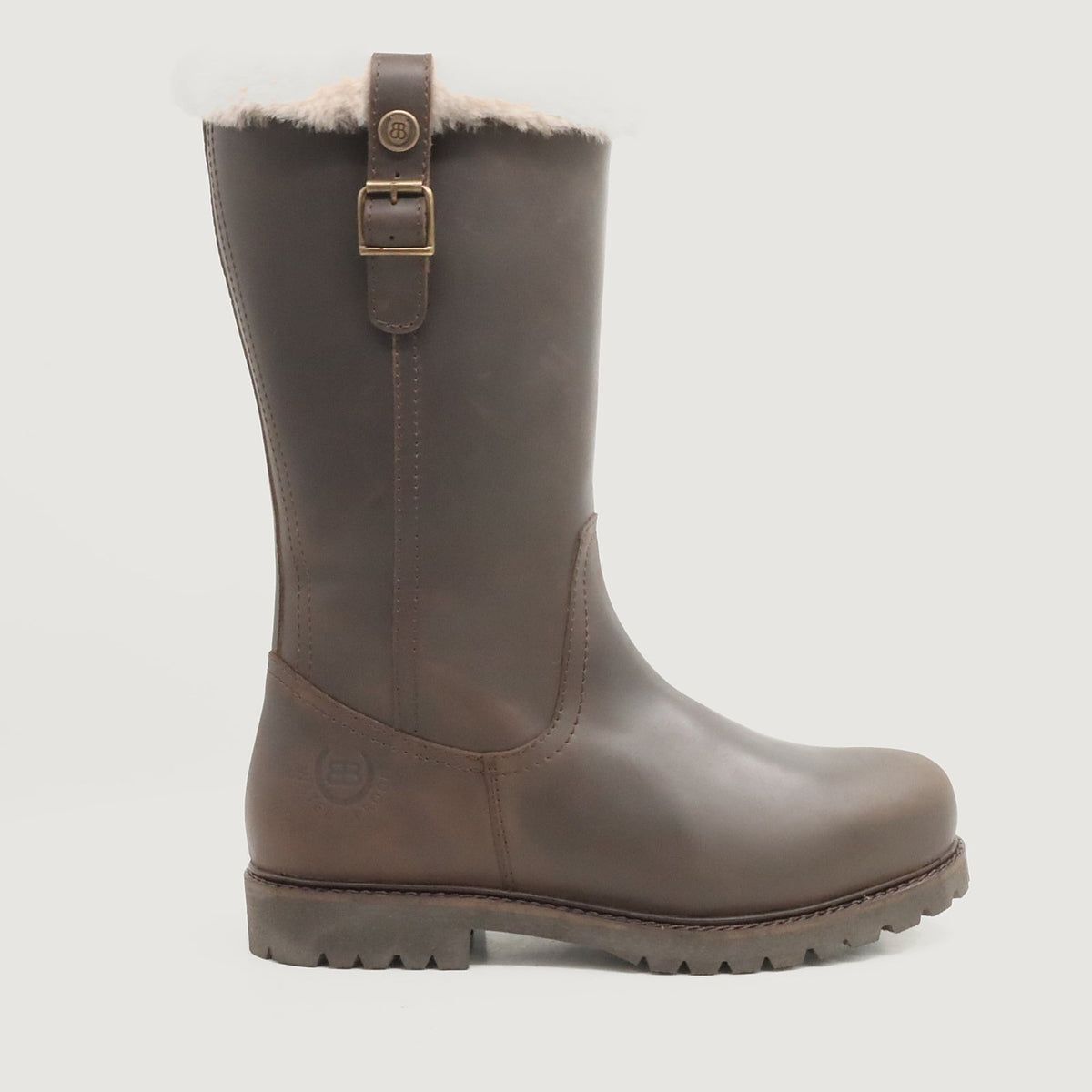 Alaska Storm Waterproof Boots - Brown in 360 degrees