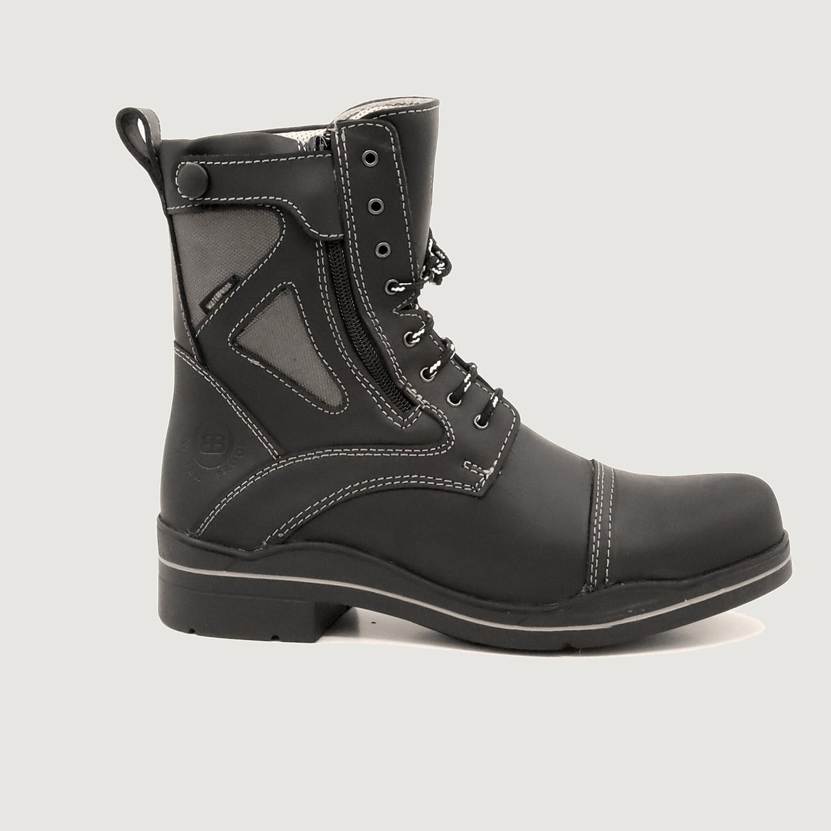 Kentucky Storm Waterproof Jodhpur Boots - Black in 360 degrees