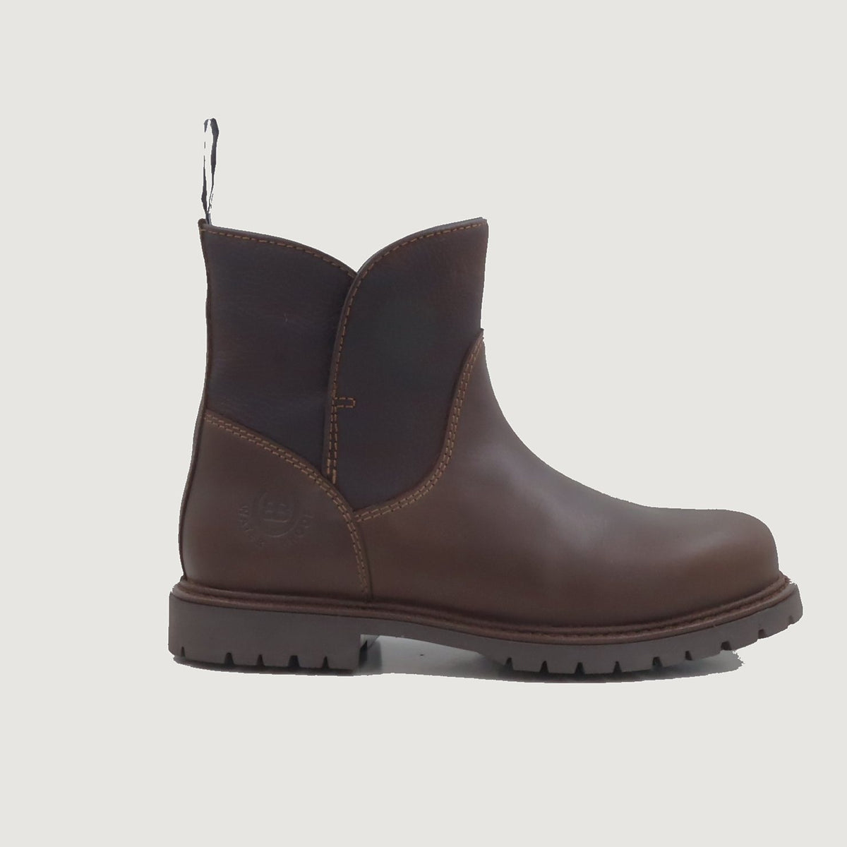 Quebec Waterproof Ankle Boots - Brown in 360 degrees