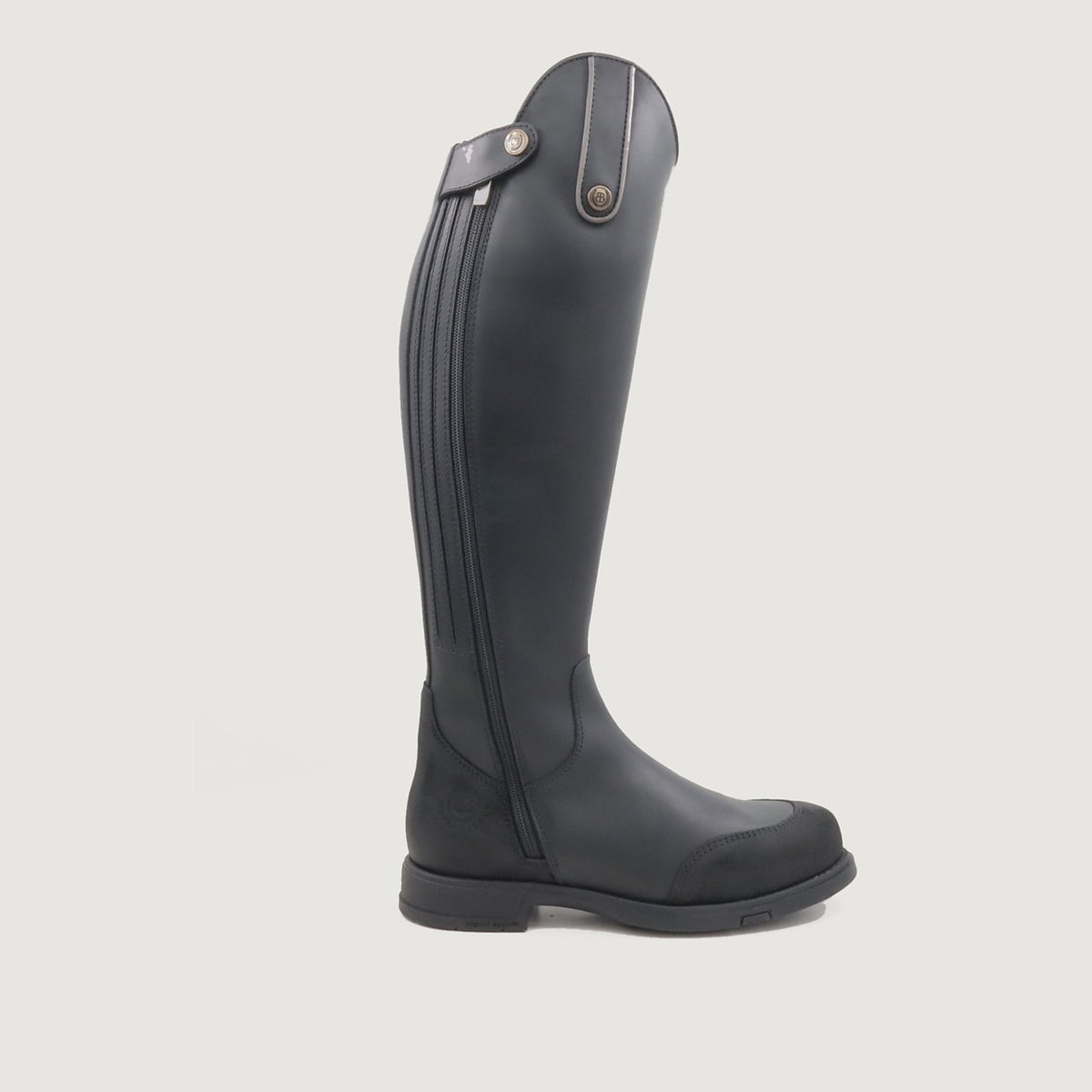 Vermont Storm Waterproof Long Riding Boots - Black in 360 degrees