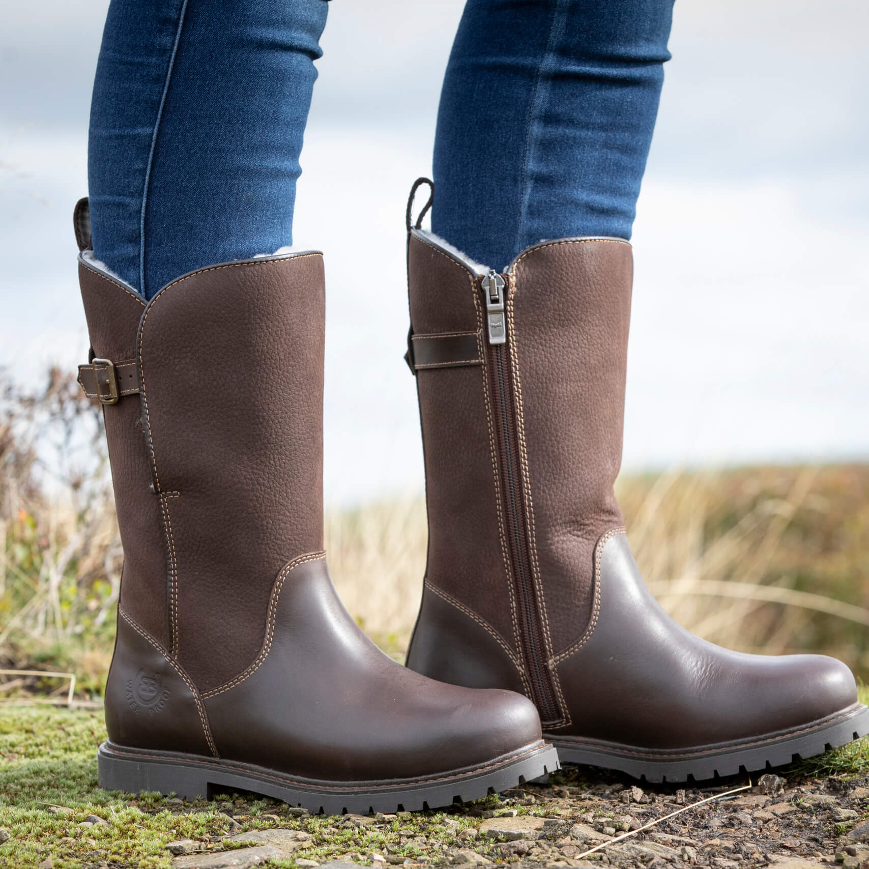 Quebec wool lined boots