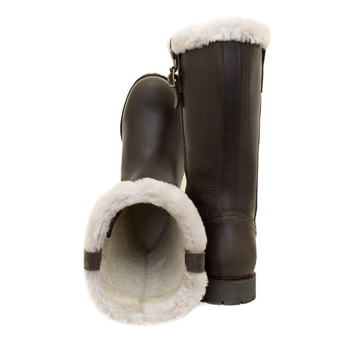 wool lined boots