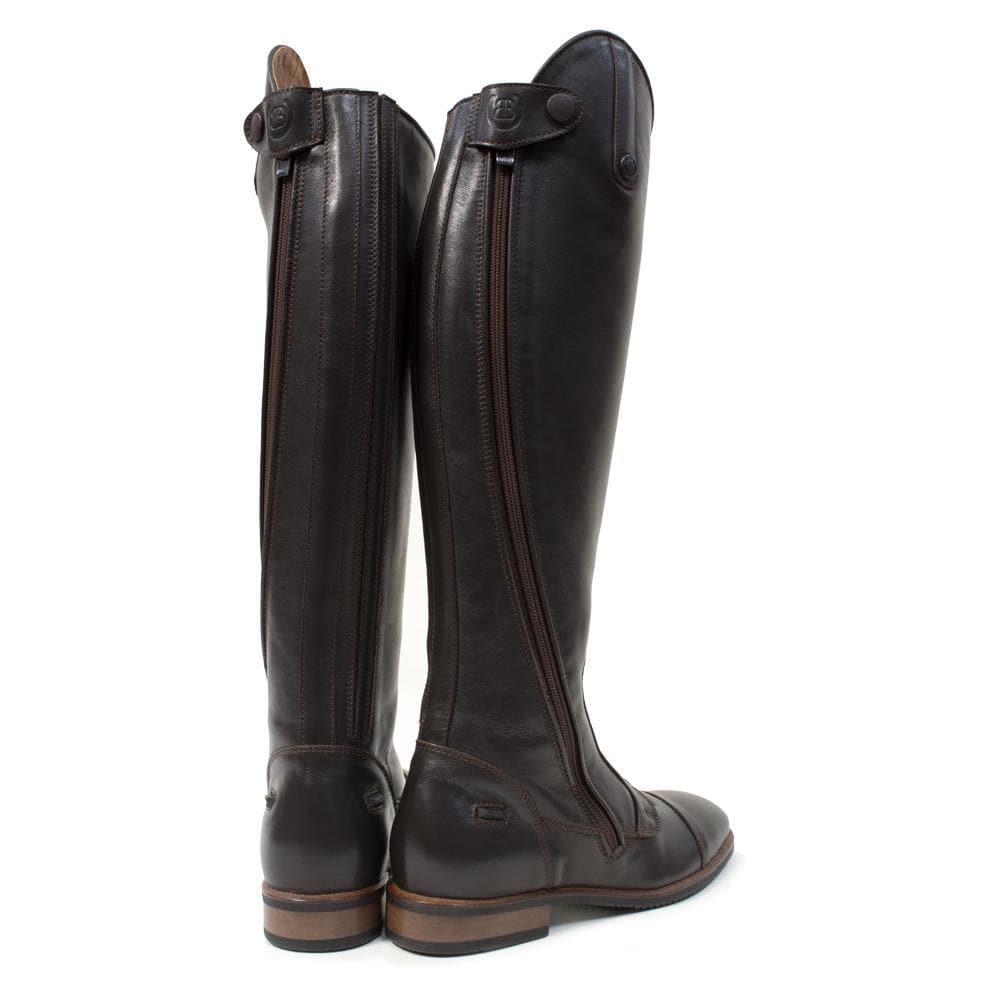 Graceland Long Riding Boots - Brown - Made to Measure - Bareback Footwear