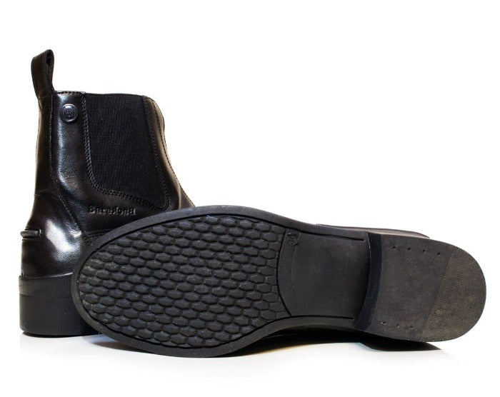 Idaho Short Riding Boots - Black - Bareback Footwear