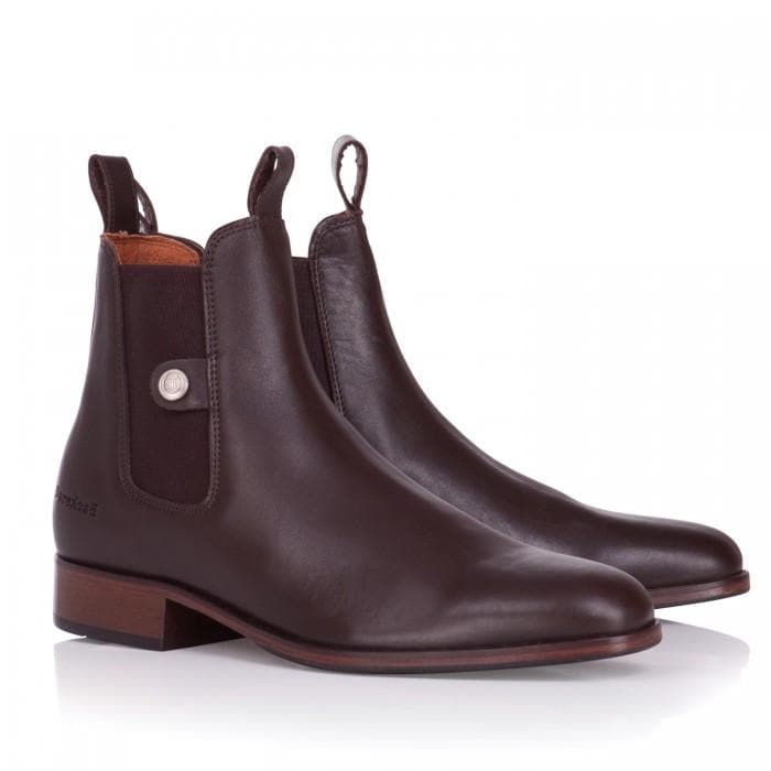 Memphis Mens Ankle Boots - Brown - Bareback Footwear
