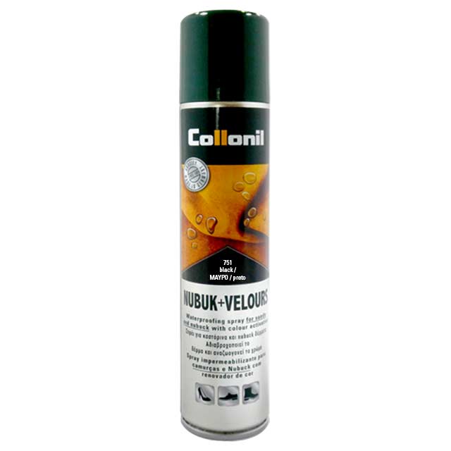 Nubuck & Velour Spray Black 200ml - Bareback Footwear