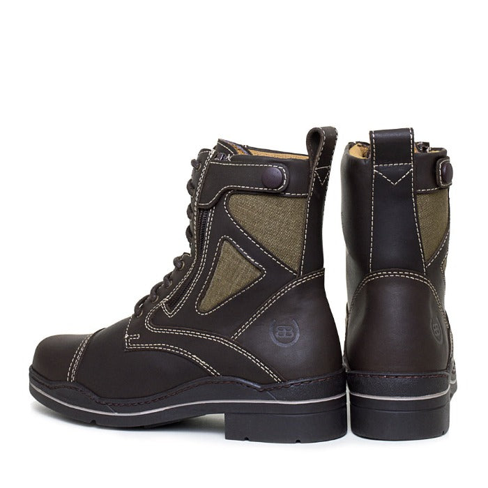 Brown Jodhpur boots laces