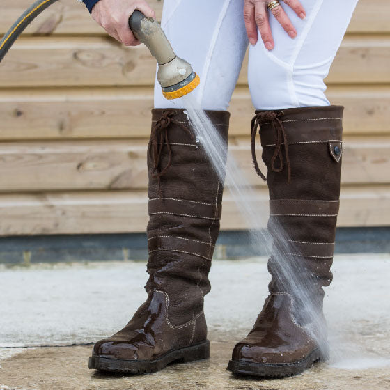 How to look after your leather boots in the extremes of British weather!