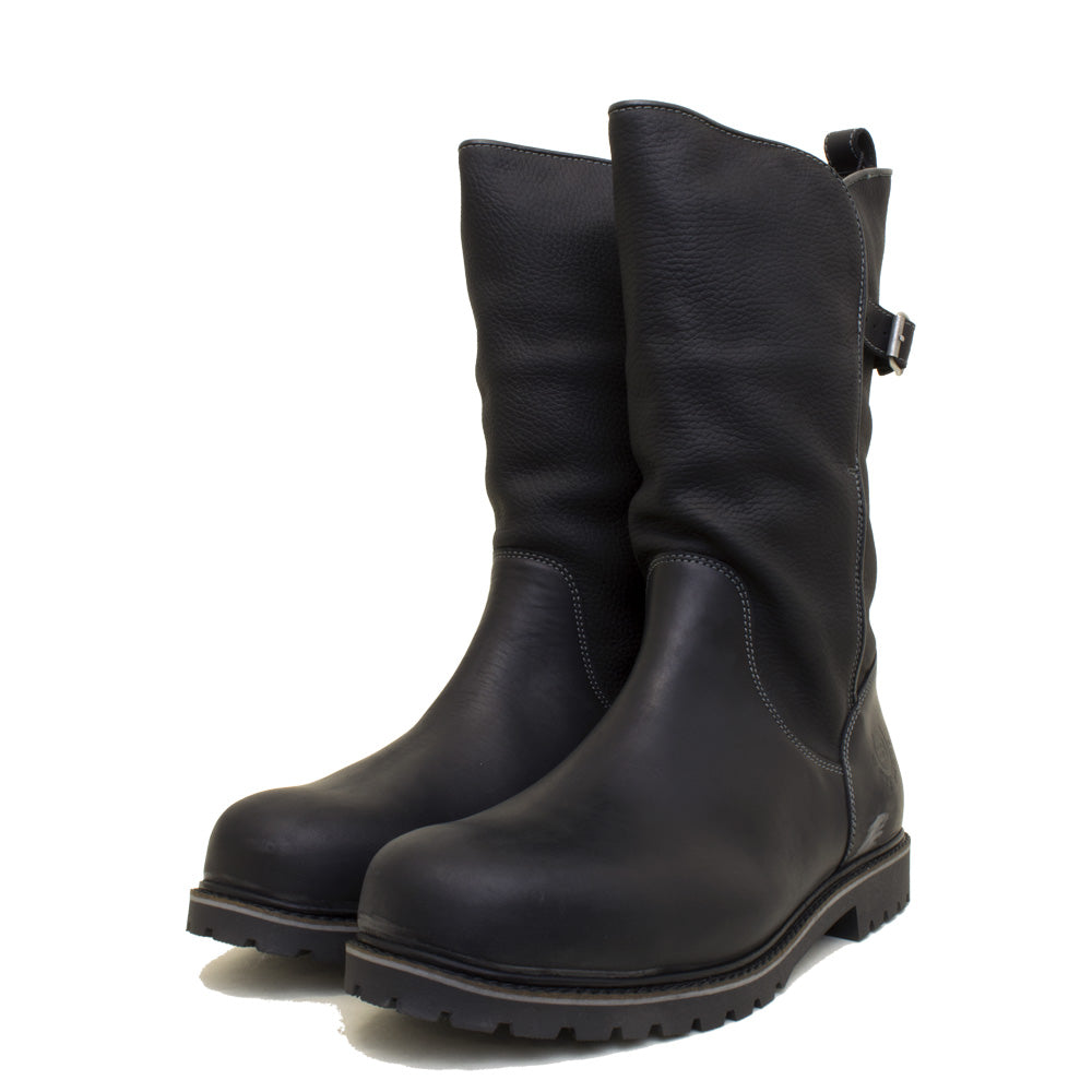 Bareback Quebec waterproof mid-calf boots in brown - factory second 136b detail