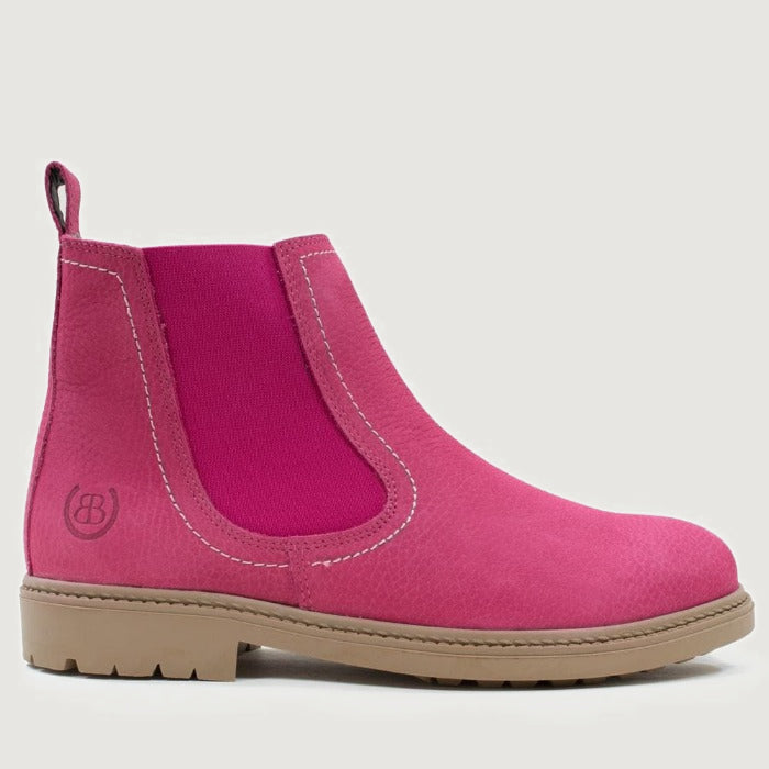 Toddy Short Boots in Raspberry