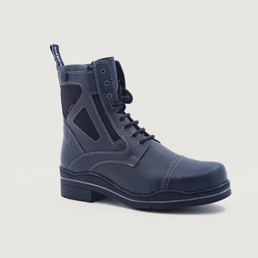 Kentucky Storm Waterproof Jodhpur Boots - Polished Navy | Bareback