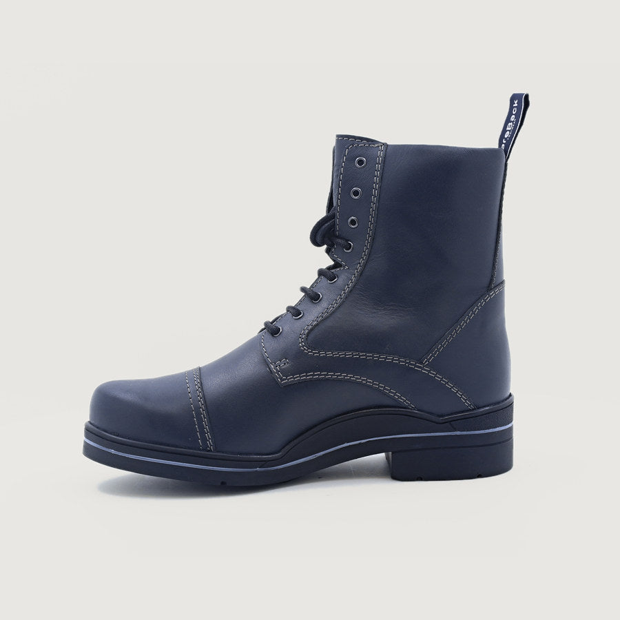 Kentucky Storm Waterproof Jodhpur Boots - Polished Navy | Bareback