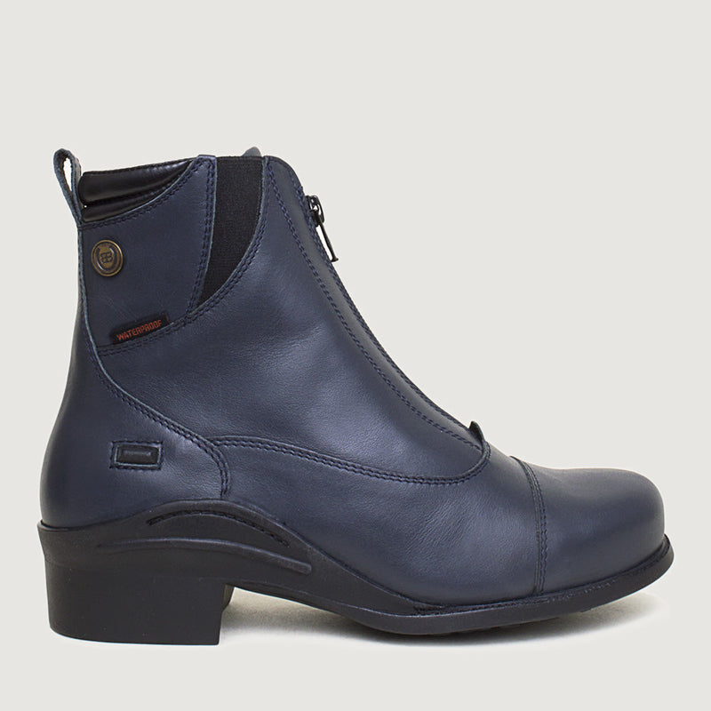 Idaho Storm Waterproof Jodhpur Riding Boots in Navy