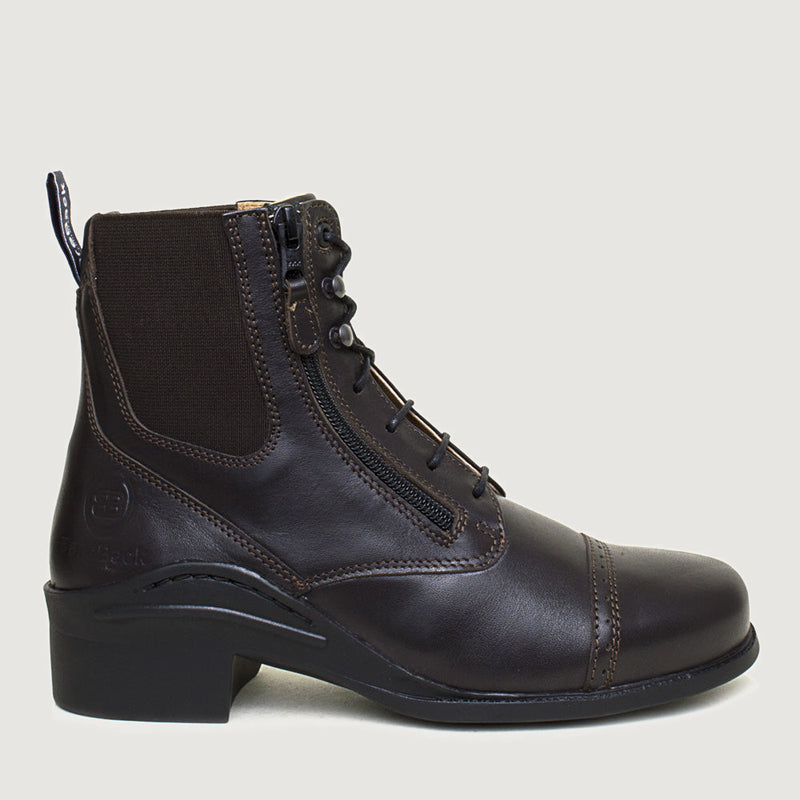 Bramham Zip Jodhpur Boots in Brown