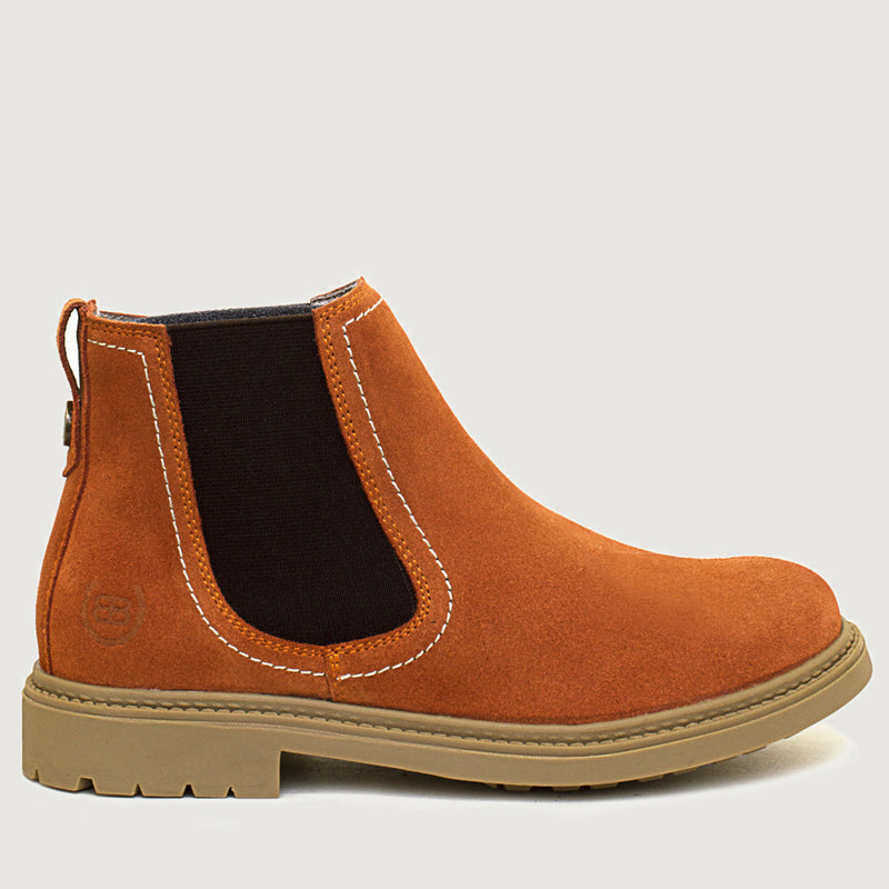 Toddy Short Boot in Burnt Orange