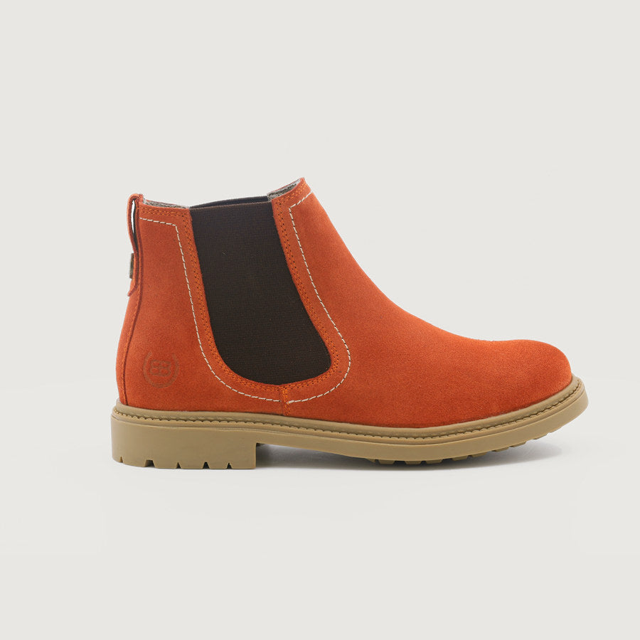 Toddy Short Boot - Burnt Orange in 360 degrees
