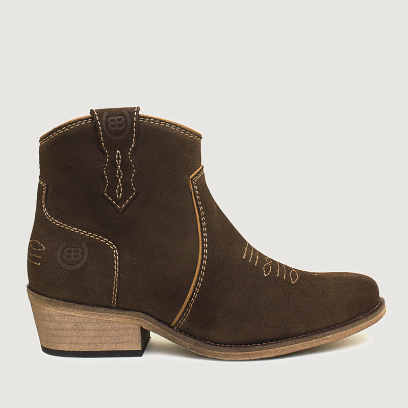 Dixie Cowboy Boots in Brown