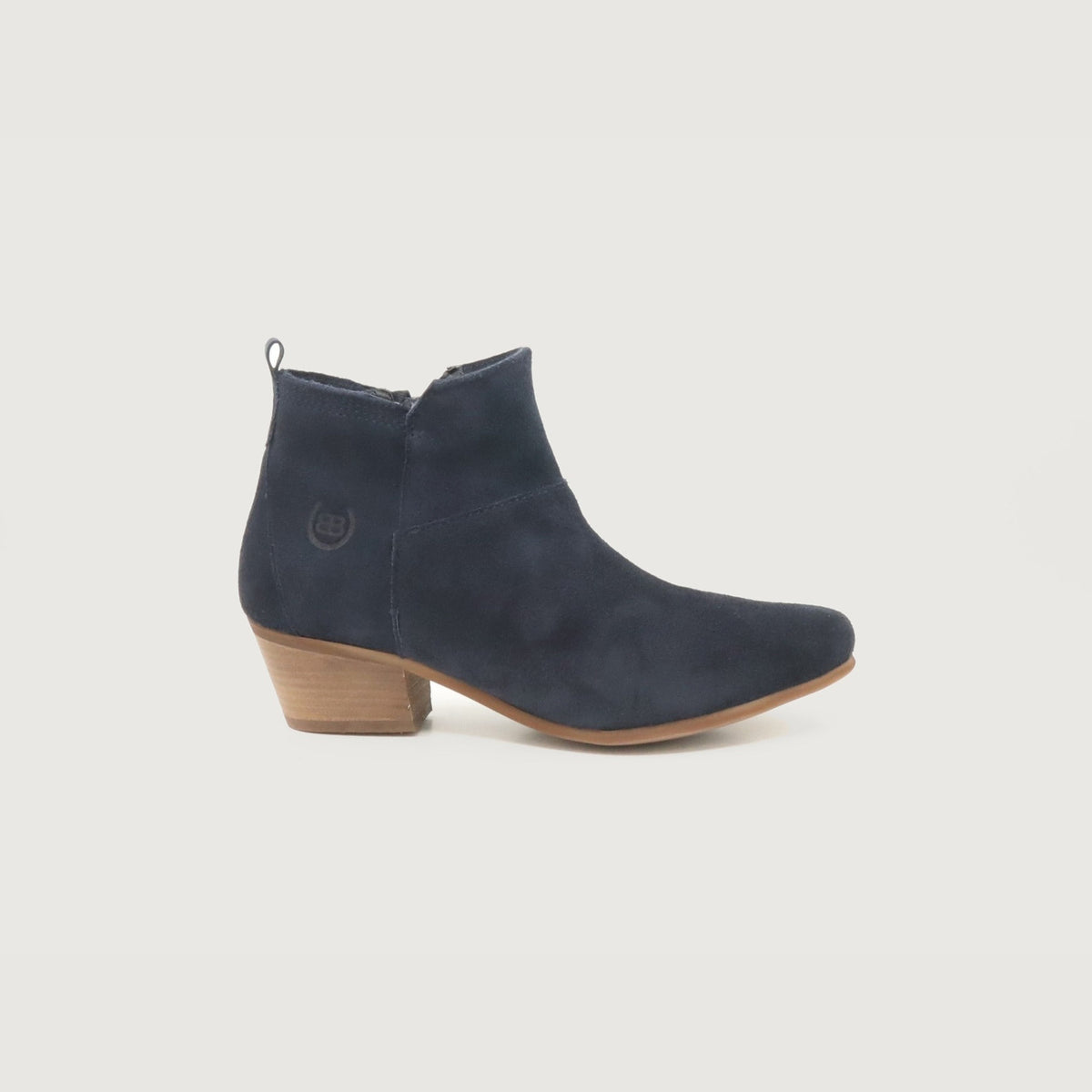 Roxy Suede Boots - Navy in 360 degrees