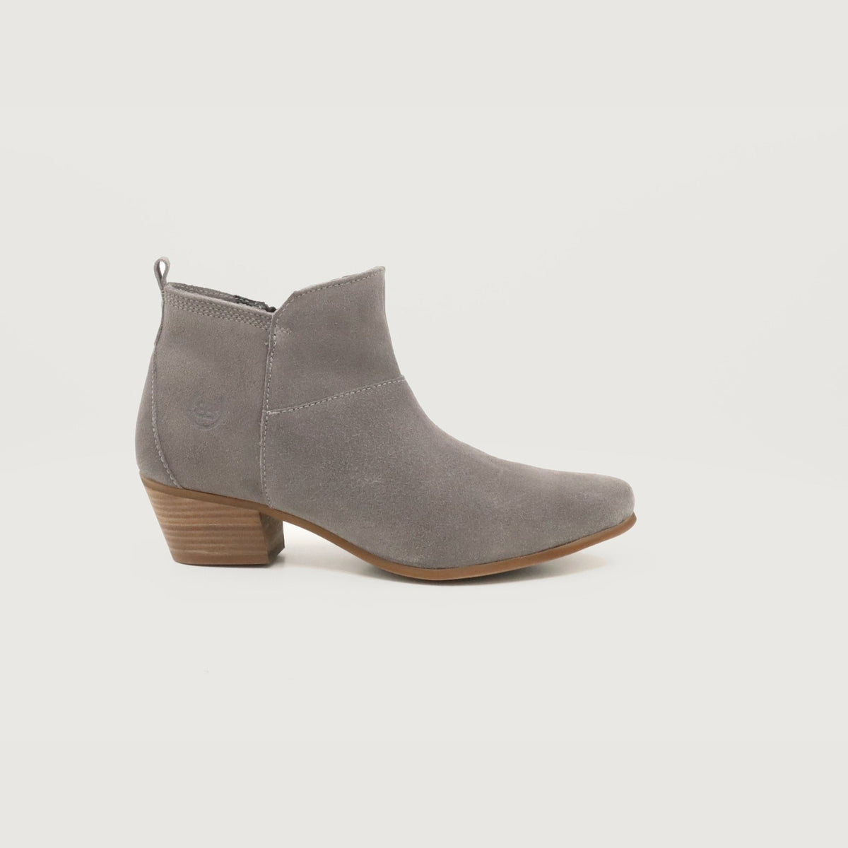 Roxy Suede Boots - Grey in 360 degrees