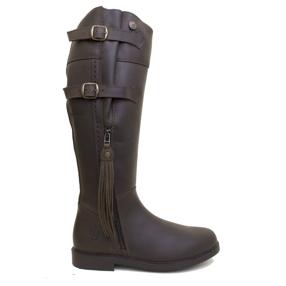 Bareback Lucianna boots in brown, standard fit - factory second