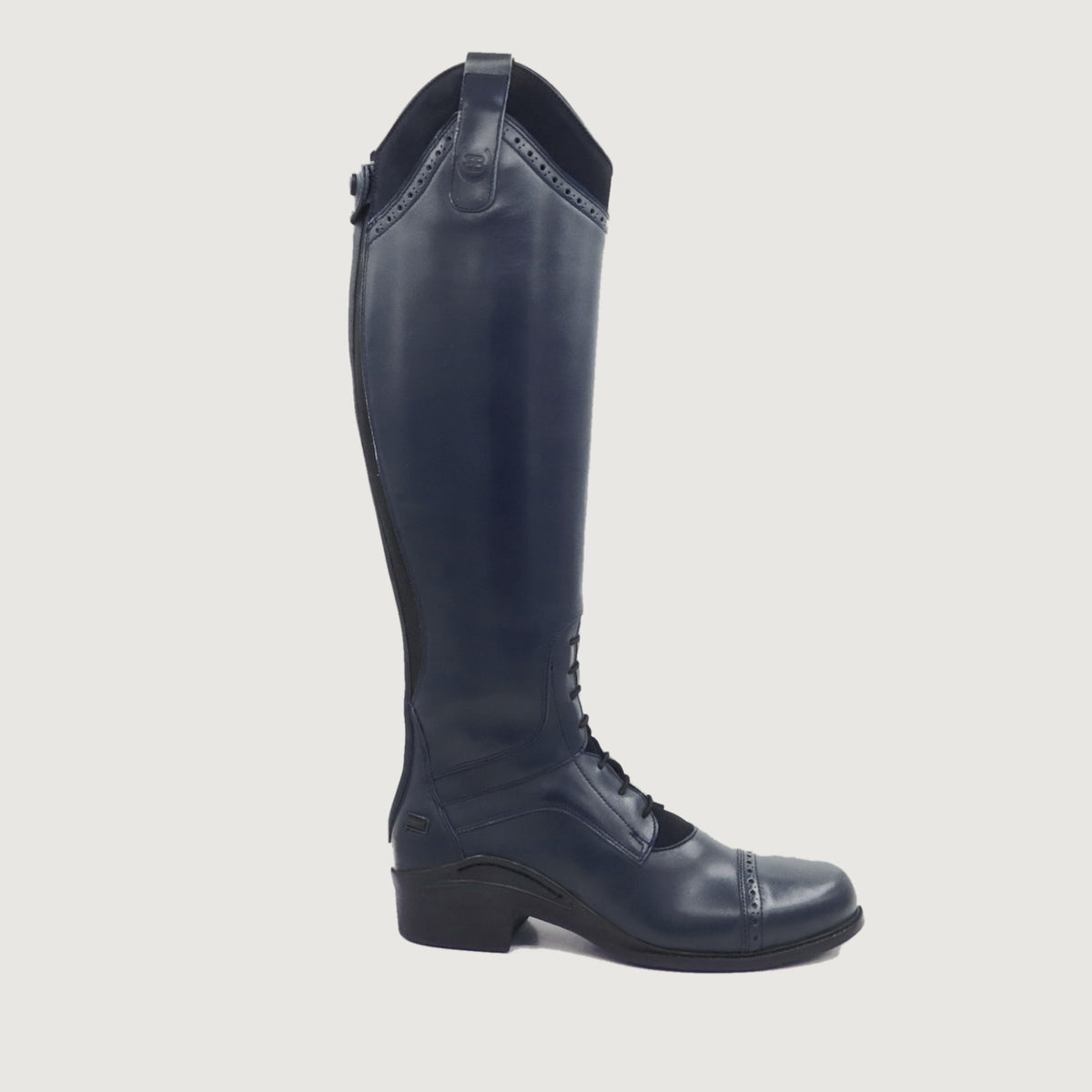 Phoenix Long Riding Field Boots -Navy in 360 degrees