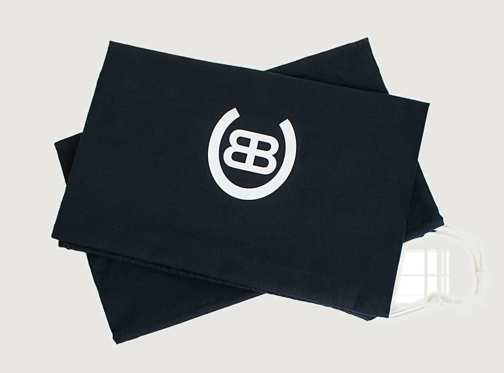 Bareback Footwear boot storage bags, sold as a pair