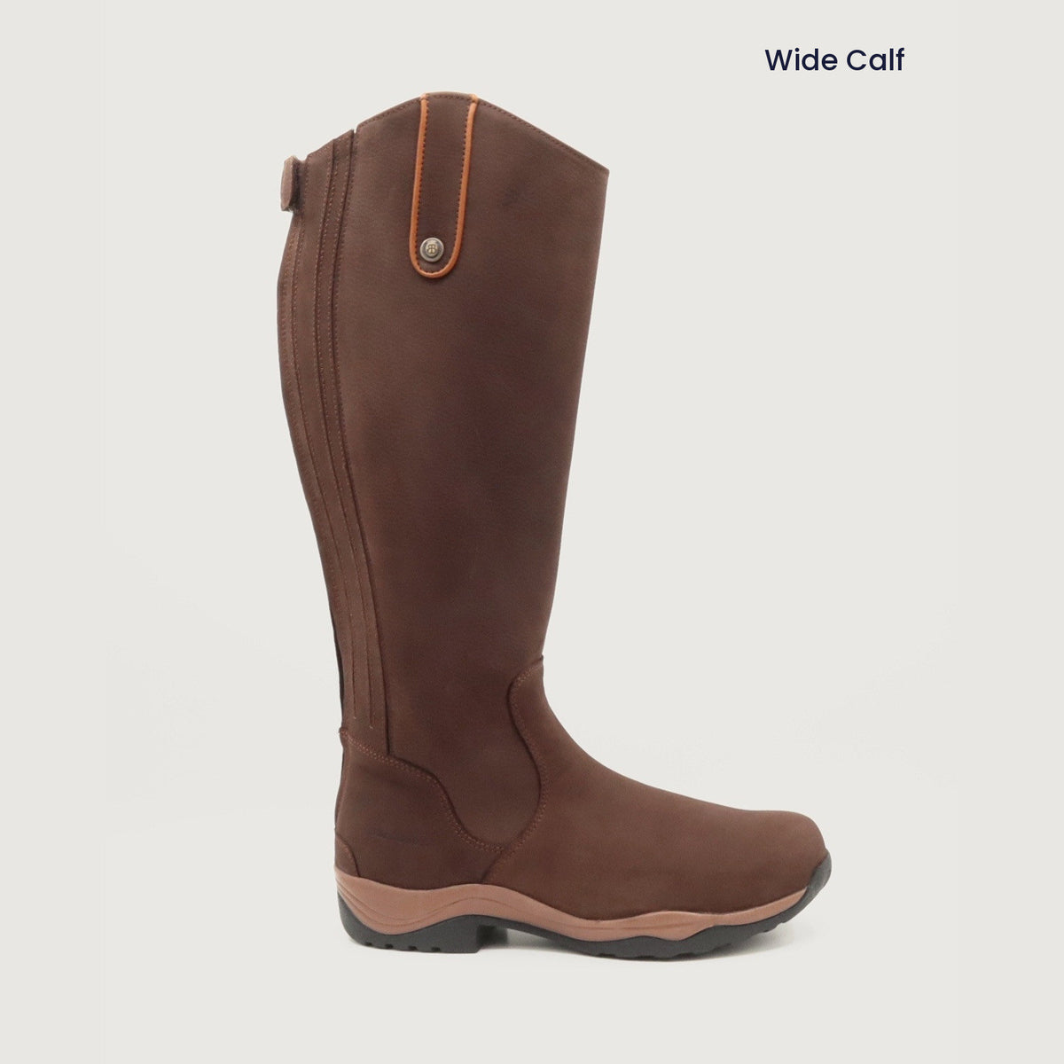 Montana Long Riding Boots - Brown in 360 degrees