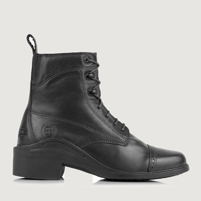 Bareback Windsor jodhpur riding boots in black