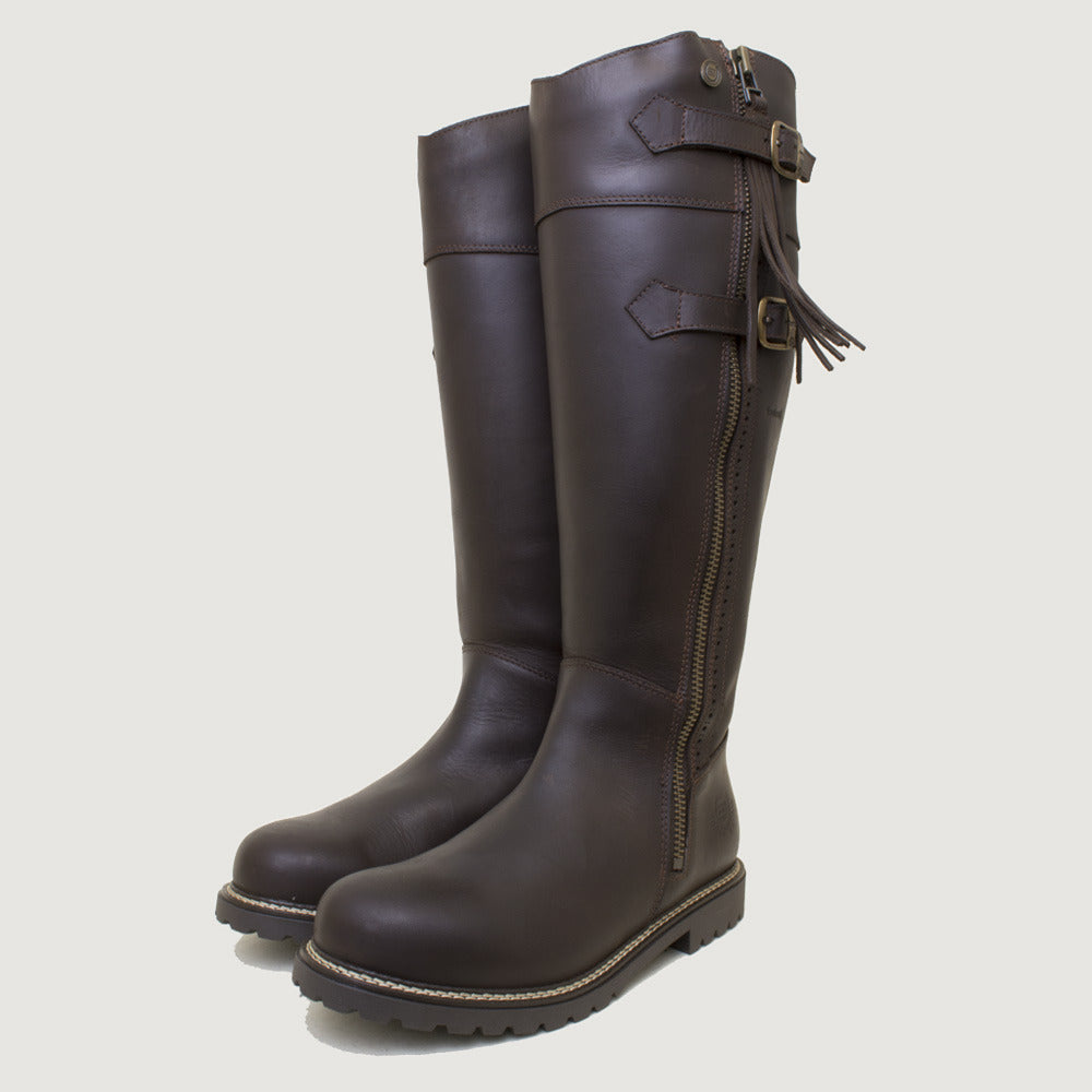 Hudson Storm Waterproof Boots - Chocolate - Size 39 - Factory Second 822b