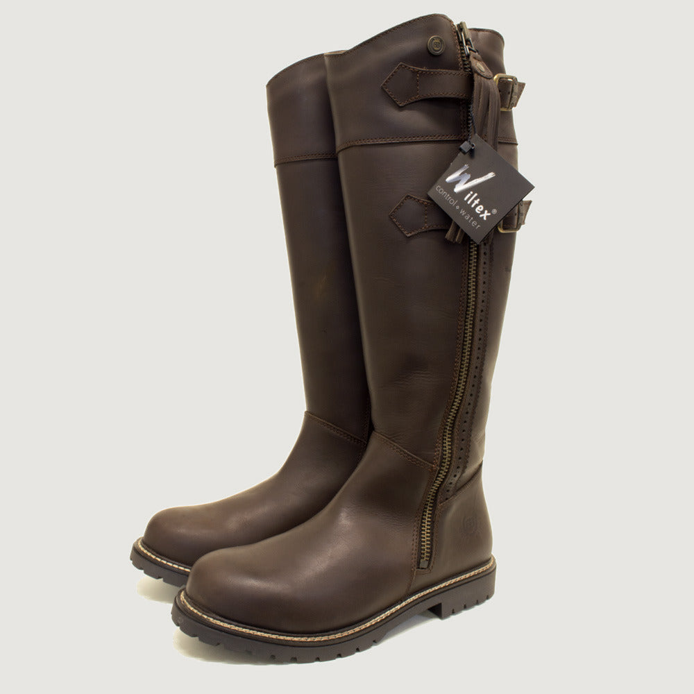 Hudson Storm Waterproof Boots - Chocolate - Size 41 - Factory Second 823b