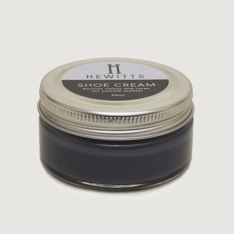 Collonil luxury shoe cream in green grey, 50ml tube