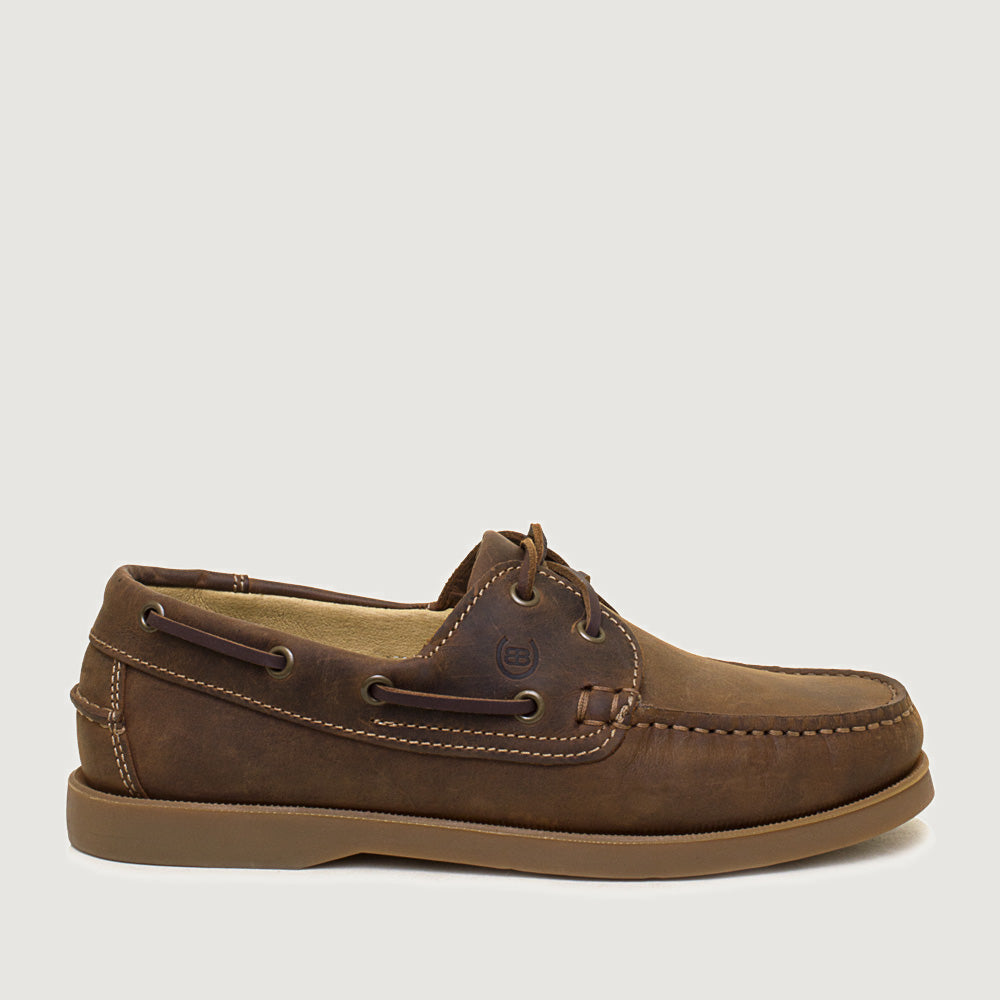 Burnt Orange Suede Deck Shoes | Lightweight & Flexible – Bareback