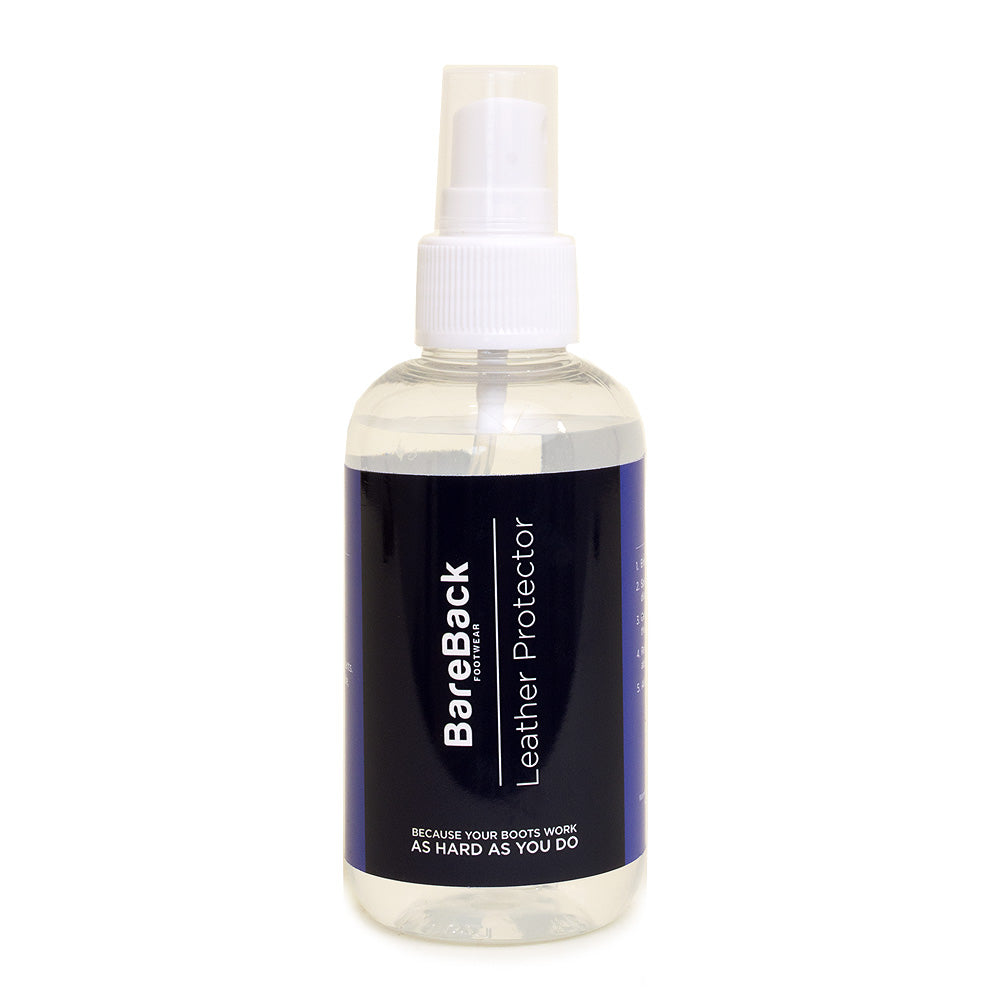 Bareback Footwear Leather Protector and Waterproofing Spray, 150ml bottle