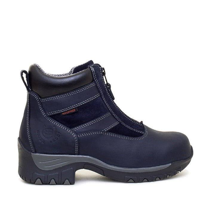 Navy waterproof boots