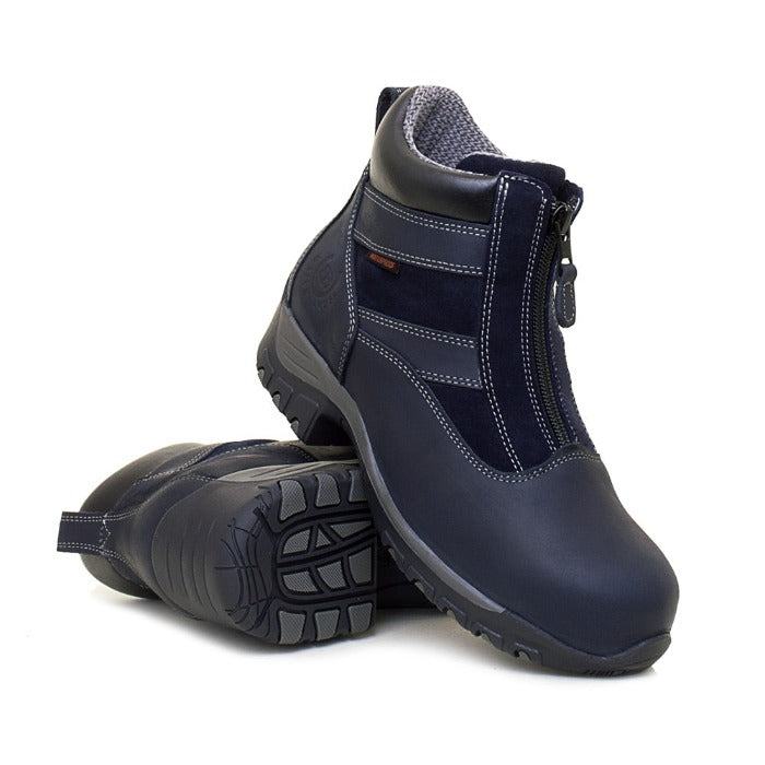 waterproof navy riding boots