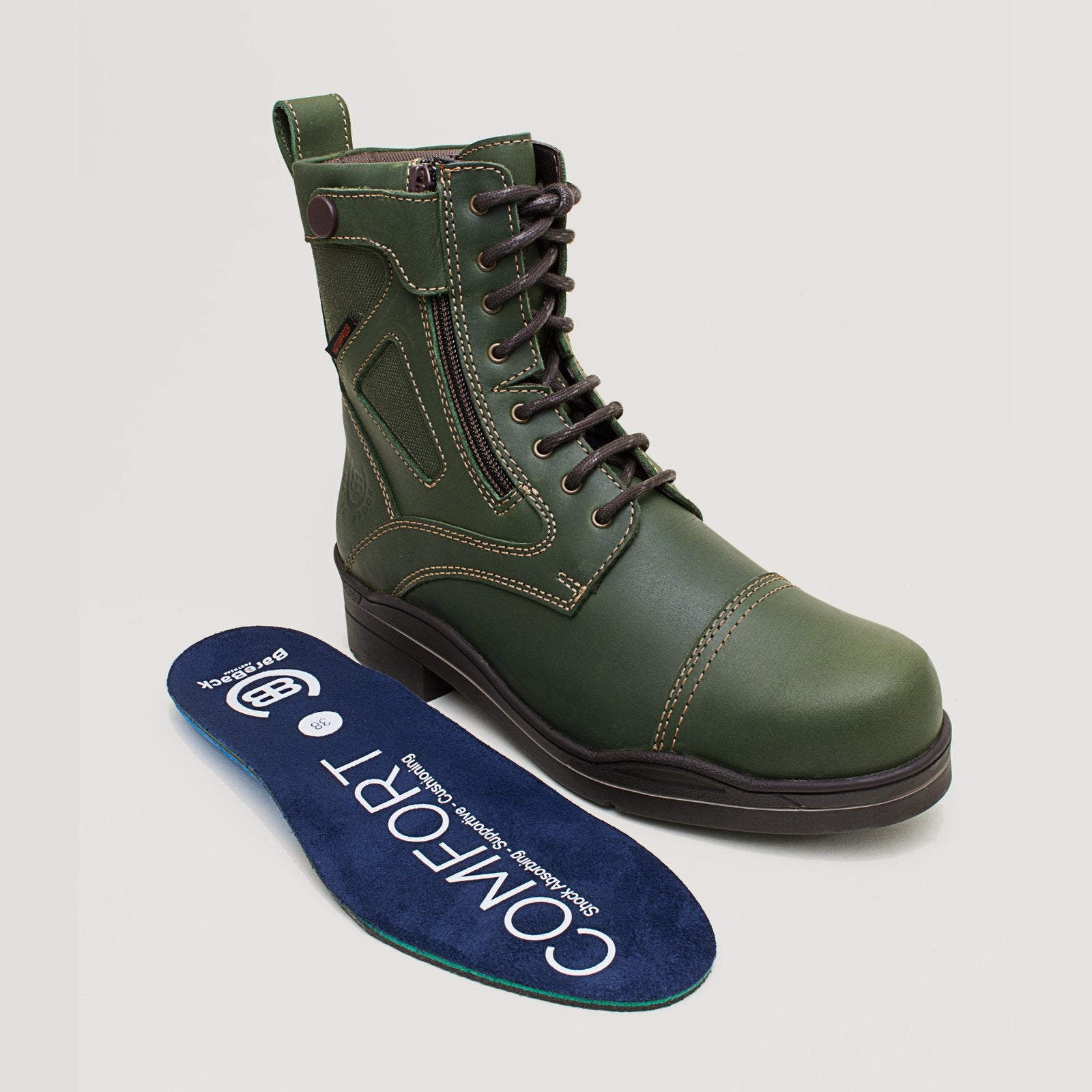Kentucky Storm Waterproof Jodhpur Boots - Forest | Bareback