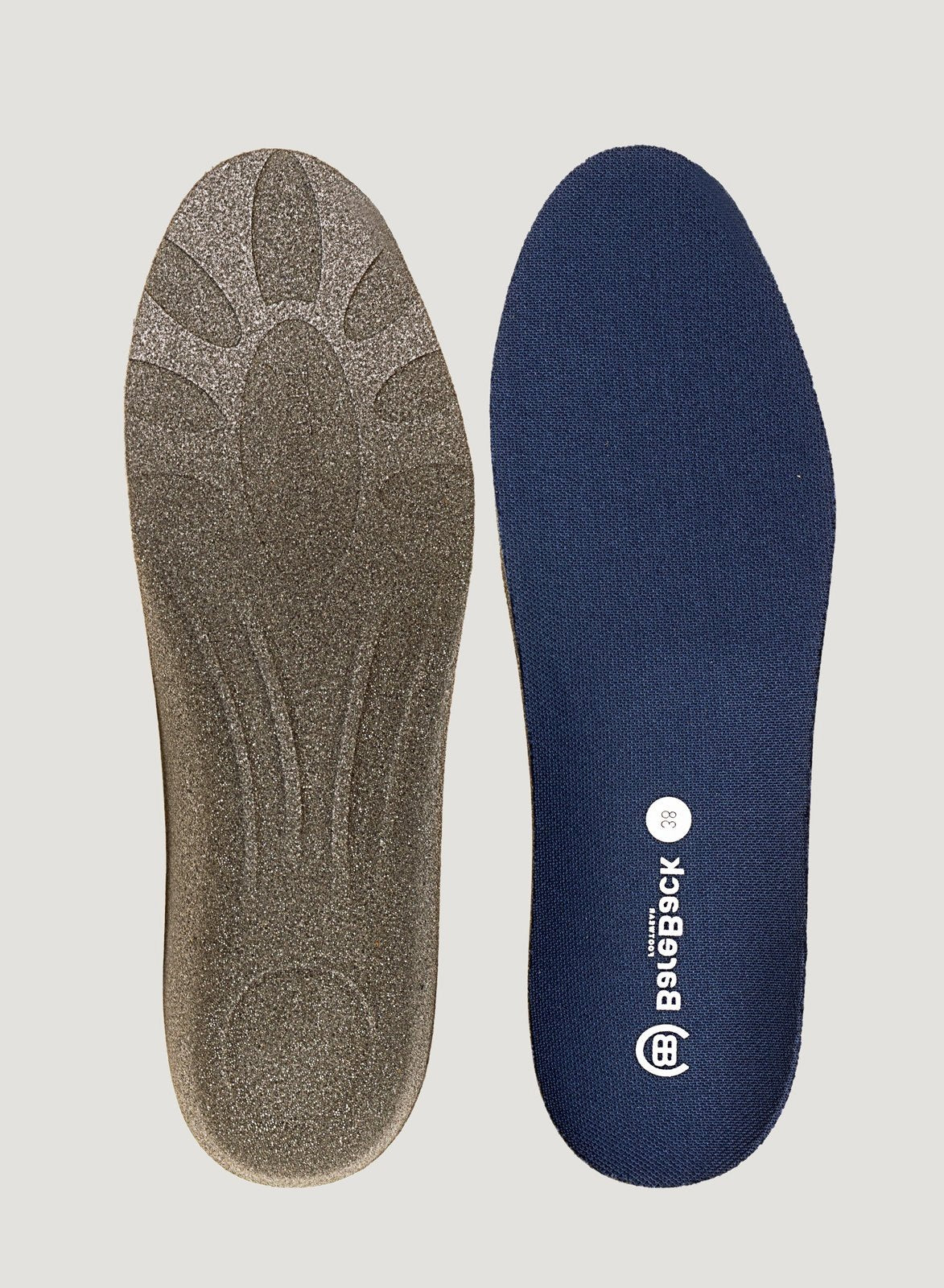 Standard insole for Bareback Idaho Storm riding boots, top-down view