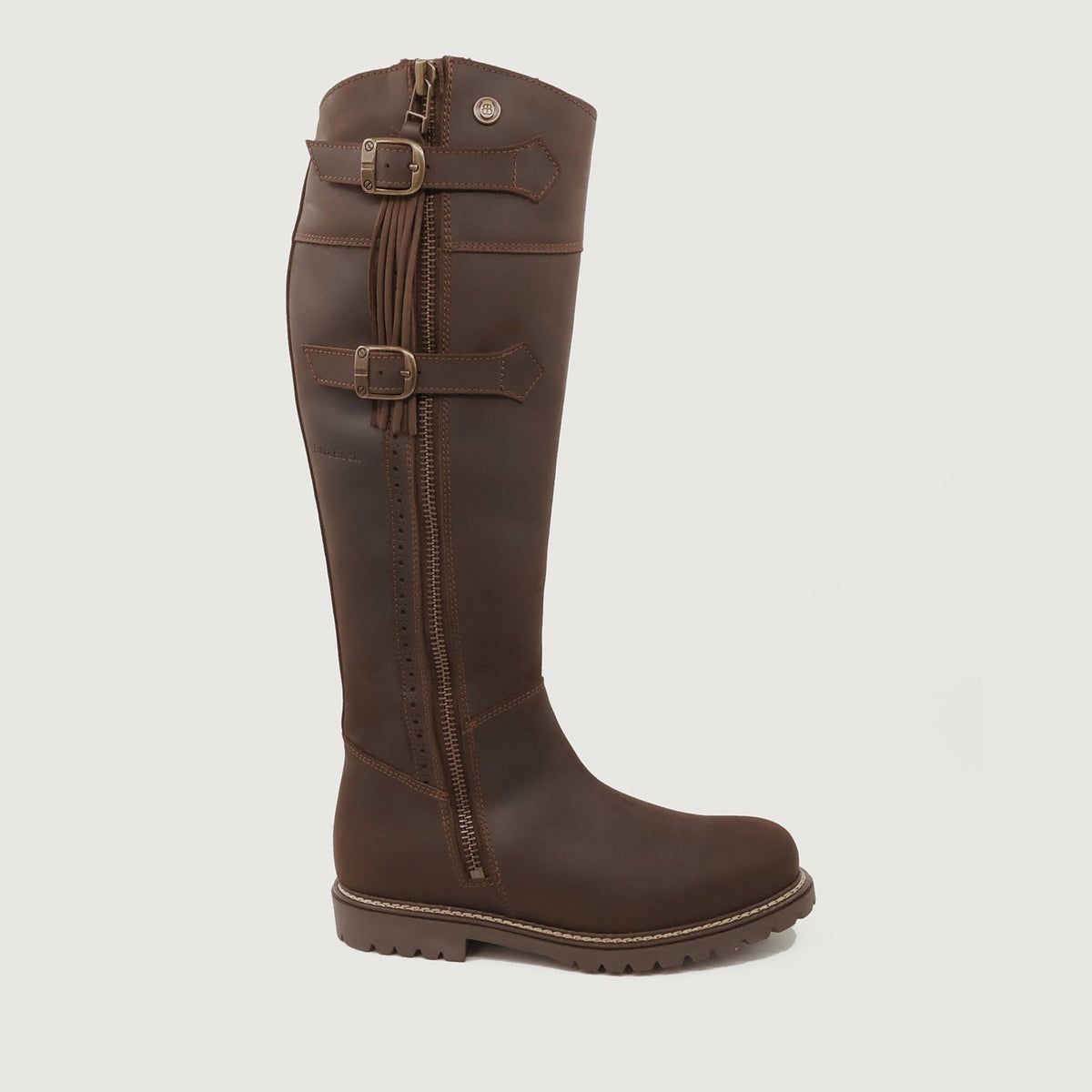Hudson Storm Waterproof Boots - Chocolate in 360 degrees