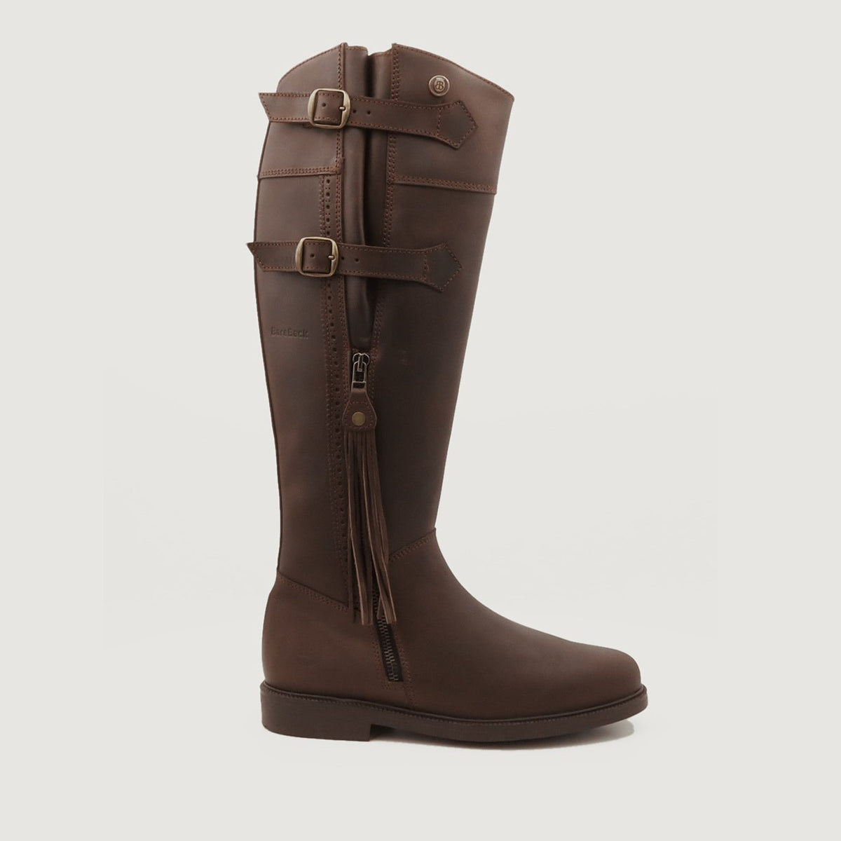 Lucianna Tassel Boots - Brown in 360 degrees
