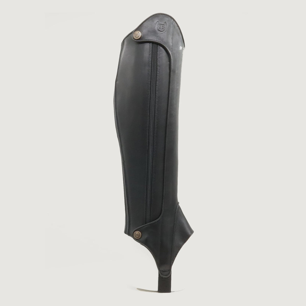 Vaqueros Premium Half-Chaps - Black in 360 degrees