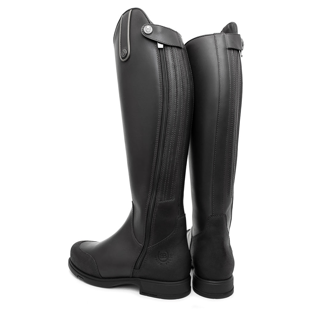 waterproof long riding boots black 2