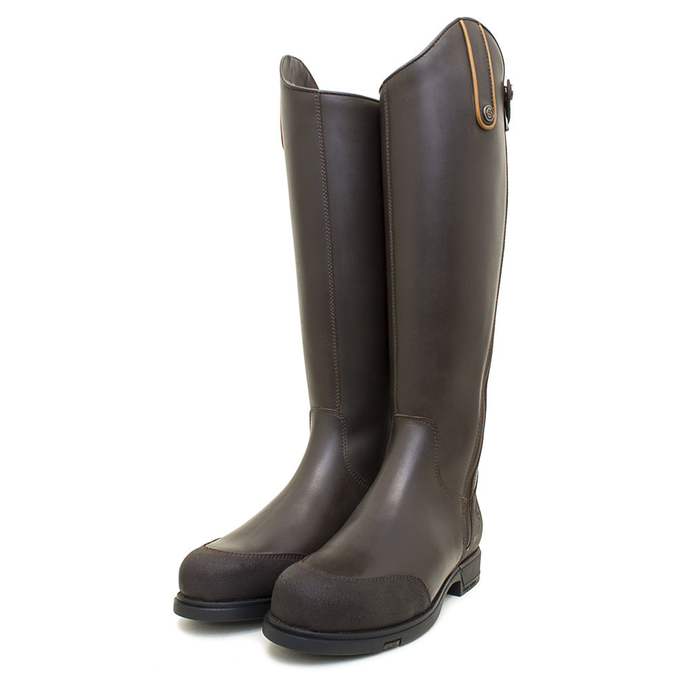 waterproof long riding boots zip