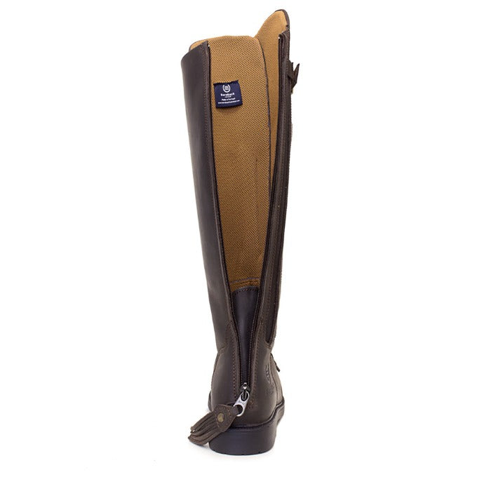 Brown lace up riding boot 4