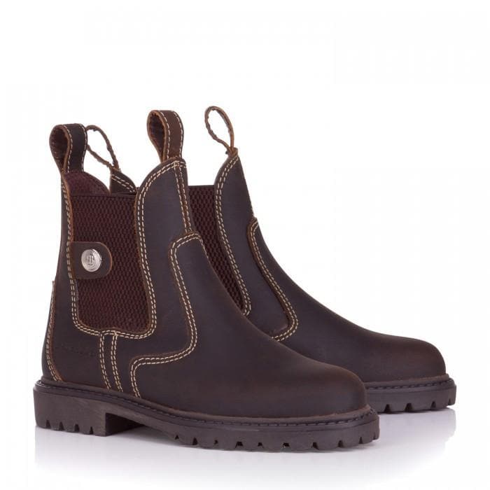 Childrens Bronx Boots - Brown - Bareback Footwear