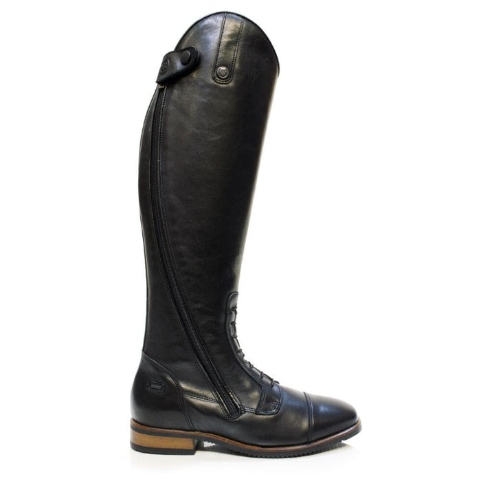 Graceland Long Riding Boot- Black - Bareback Footwear